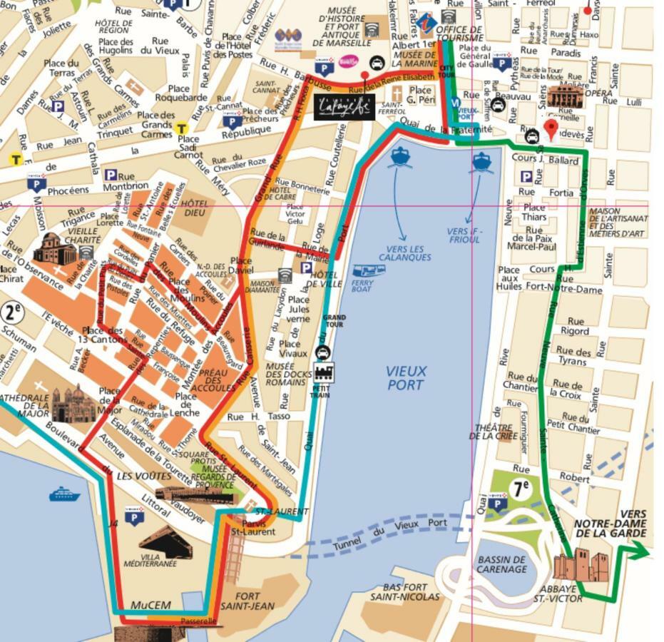 Coeur Vieux Port Tout Equipe Marseille Ngoại thất bức ảnh