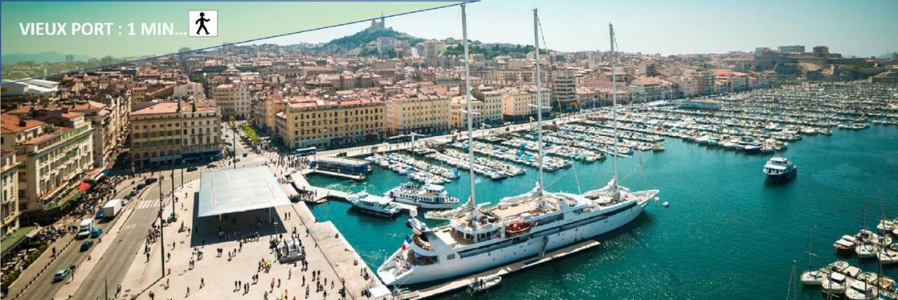 Coeur Vieux Port Tout Equipe Marseille Ngoại thất bức ảnh